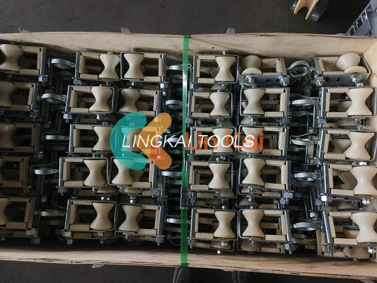 2.2kg OPGW двойные лопасти поддерживают ролик рабочая нагрузка 2KN