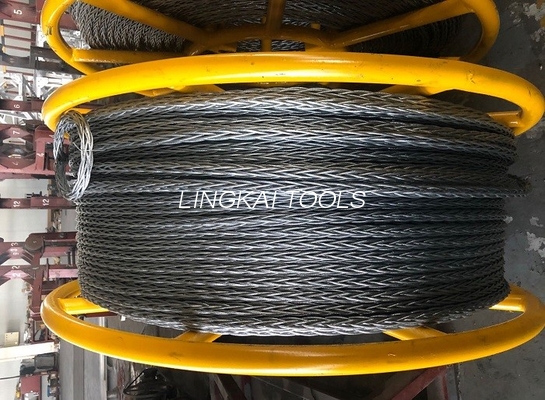 веревочка стального провода 18mm анти- переплетая для линии шнуровать 2 связанной проводников надземной